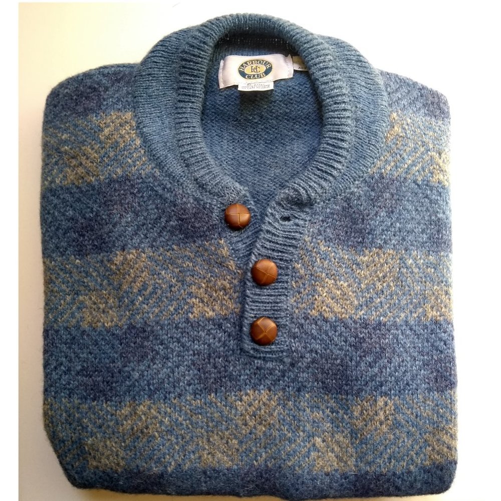 Pure Wool Scotland Mens Sweater